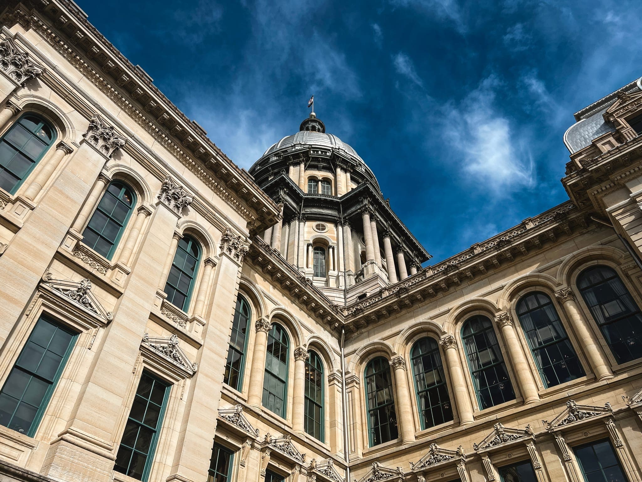 Illinois State Capitol Building in Springfield, Illinois