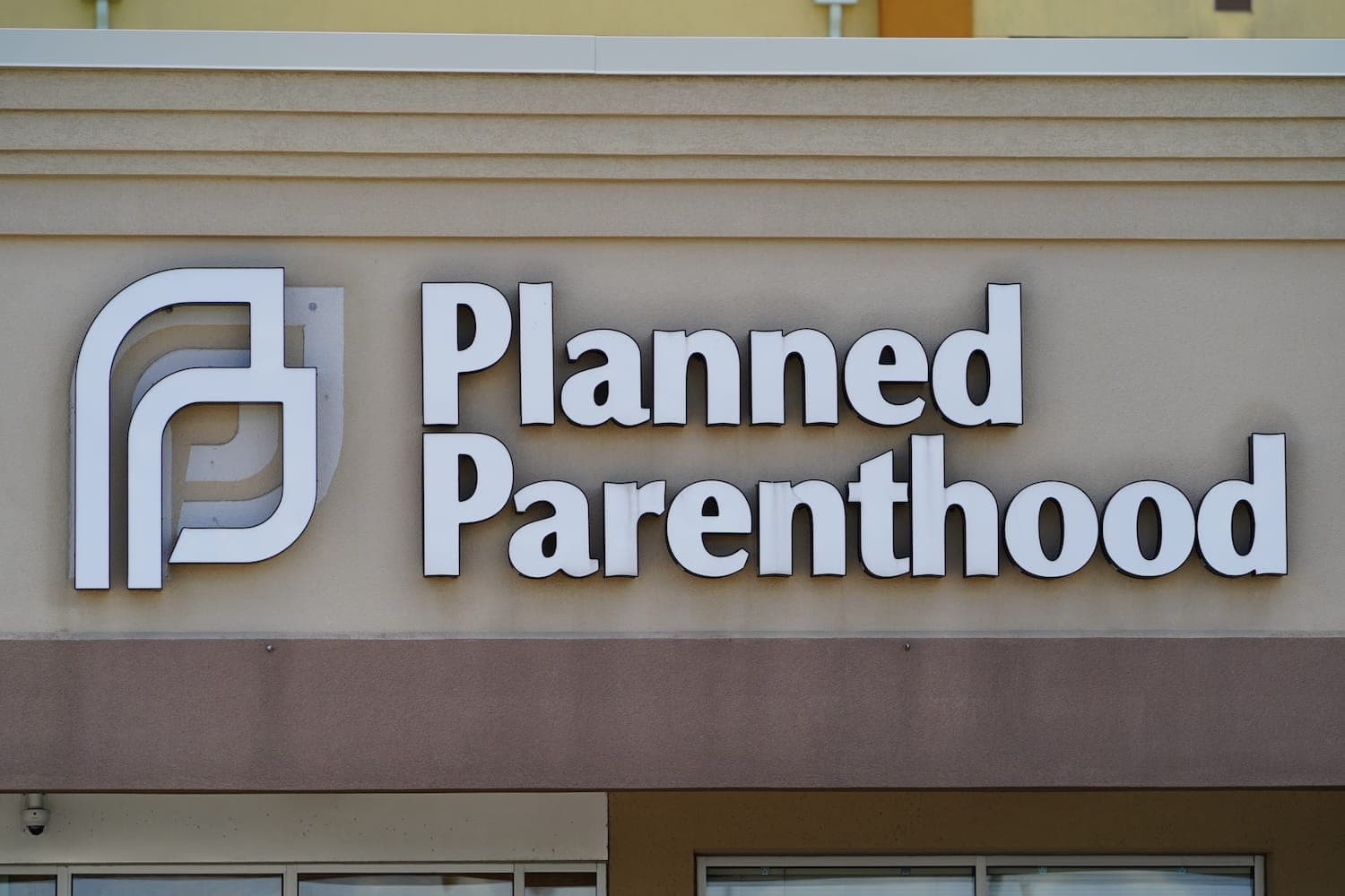 Planned Parenthood facility sign